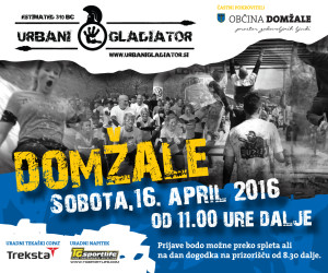 urbani gladiator Domžale