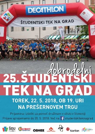 Študentski tek na grad