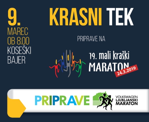 Krasni tek priprave Ljubljanski maraton