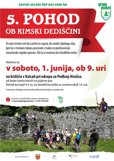 pohod ob rimski dediscini